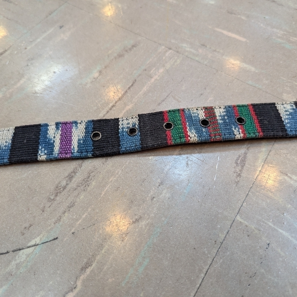 Vintage 80s southwestern ladies belt - Picture 2 of 11